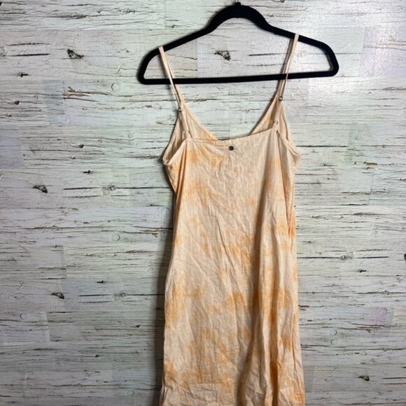 Roxy Cream Midi Sundress with Spaghetti Straps - Picture 7 of 7